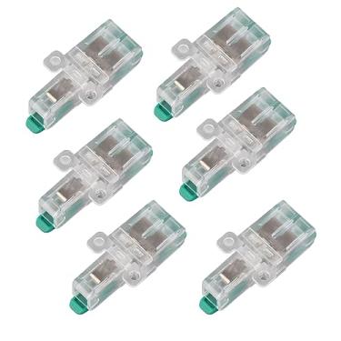 Imagem de Conector de Emenda de Fios de Alavanca de 20pcs, 1 Em 2 Em 2 de Emenda Rápida Conector para 0,5-6 mm², 10-20WG Com Retardador de Chama, Adequado para Motores, Controle Elétrico,