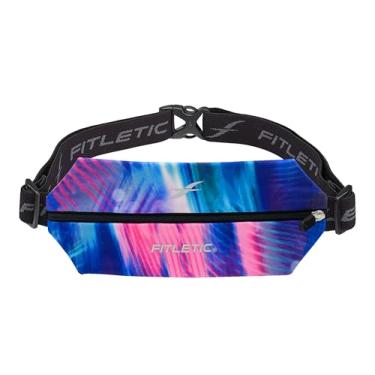 Imagem de Fitletic Pochete Active Lifestyle e mini cinto de corrida esportivo para homens e mulheres – leve, perfil baixo - bolsa de lycra expansível ultramacia – serve para todos os telefones – bolso interno