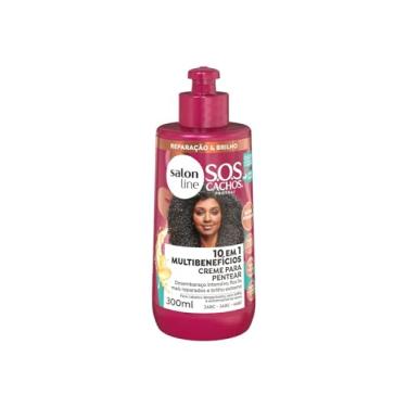 Imagem de Creme para Pentear SOS Cachos + Poderosos 3 a 4ABC Salon Line 300ml, Salon Line