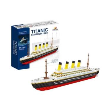 Imagem de Navio De Cruzeiro Titanic De Luxo Para Crianças, Blocos De Construção,