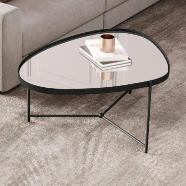 Imagem de Mesa De Centro Charlotte Preto Preto Fosco