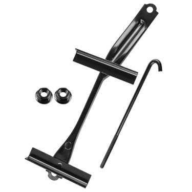 Imagem de Kit de suporte de bateria 7440408020 adequado para Toyota Sienna 2003-2020, kit de suporte de montagem de bateria substitui 74404-08020, com parafusos e porcas em J de aço inoxidável 304