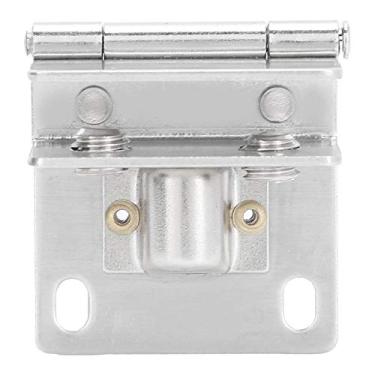 Imagem de Zerodis Dobradiça da Porta de Vidro de Aço Inoxidável, Suporte Grampo, Braçadeira Unilateral, para Porta Gabinete Vidro, Grampo Com Junta Não Deslizante para Instalação Fácil e Dupla Face e Fácil