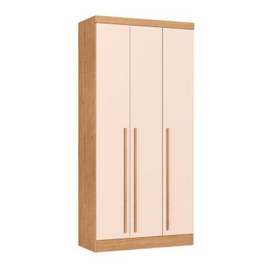 Imagem de Guarda-roupa Modulado 3 Portas Infinity Cedro/ Blush Line