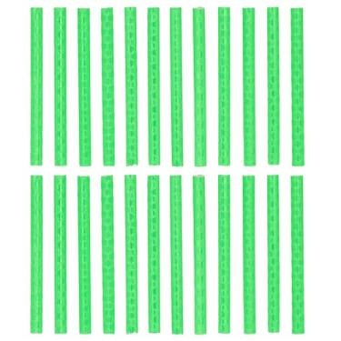 Imagem de ZJchao Adesivos Refletivos, Adesivos Refletivos para Roupas de Fita Refletor 24pcs 75 Mm Spokes Refletivos Com Ciclo de Raio de Raio para Reboques para Trailers (24pcs)