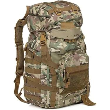 Imagem de Mochilas Táticas Militares De 60l, Pacote De Assalto Do Exército 3 Dias Bug Out Bag Hiking Treeking Rucksack, Equipamento De Acampamento, B