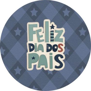 Imagem de Painel Festa Redondo C/ Elástico 1,50m Dia Dos Pais - Fadrix, PAI018
