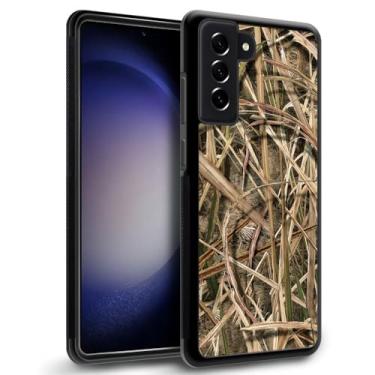 Imagem de YiXinBB Capa compatível com Samsung Galaxy S24, Y Waterfowl Hunting Camouflage Pattern Luxury Design Hard PC Back Anti-Scratch Case para Samsung Galaxy S24