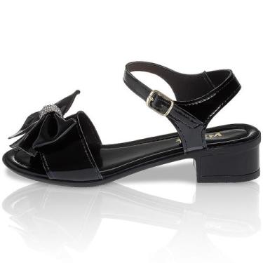 Imagem de Sandália Feminina Salto Baixo Confortável Infanto Juvenil e Adulta Laç