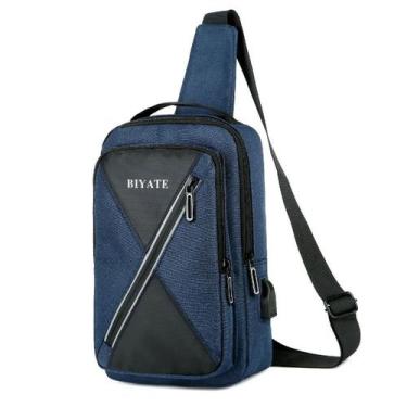 Imagem de Mochila Pequena Mini Pochete Masculina Impermeável Resistente e Leve d