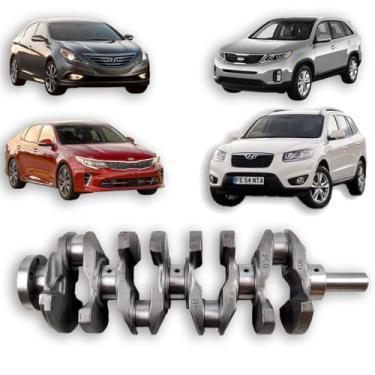 Imagem de Eixo Virabrequim STD Sonata Sorento Optima Santa Fé 2.4 16v G4ke