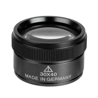 Imagem de Fecadou Lupa Para Joalheria | Amplificador de Moedas 30X - Lupa Portátil Para Trabalho de Joalheiro Artesanato Geologia Plantas Leitura Eletrônicos Coleção