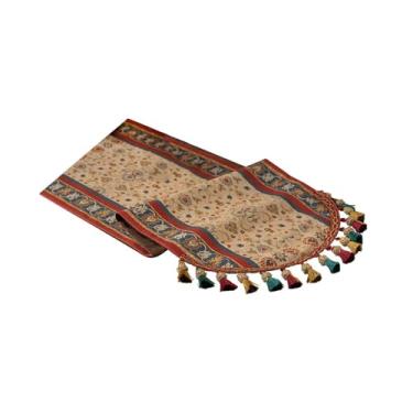 Imagem de Llazsybz Toalha de Mesa Boêmia Moderna Lavável à Máquina para Casamento, para Café E Jantar, Decorativa, 40cm x 180cm