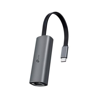 Imagem de TP-Link Adaptador USB C para Ethernet, adaptador de rede Plug & Play de 2,5 G | Tipo-C para RJ45 | Capa de liga de alumínio | Thunderbolt 4/3 compatível com MacBook Pro/Air, iPad, iPhone 16 Pro/Max e