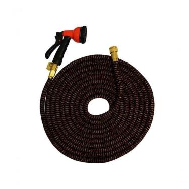 Imagem de Mangueira Poliéster 15 Metros Km315clp Preta/laranja Kepper