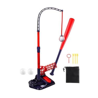 Imagem de kowaku Máquina de Arremesso de Beisebol para Crianças, Taco Ajustável, Esportes Ao Ar Livre, Natal, Meninos, Meninas, Máquina de Rebatidas, Lançador de Beise, Estilo F