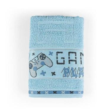 Imagem de Toalha De Banho Infantil Pitico 1,15m X 75cm 100% Algodão Macio - Game