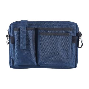 Imagem de MFMEXUL Bolsa de Cinto para Ferramentas de Jardinagem, Resistente Ao Desgaste, para Eletricistas, Técnicos de Carpintaria E Trabalhadores de Manutenção, Azul, Tamanho real