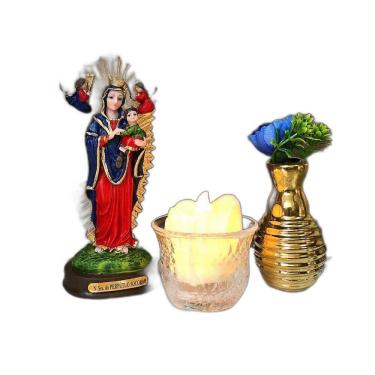 Imagem de Imagem Nossa Senhora Do Perpétuo Socorro Resina 15 Cm