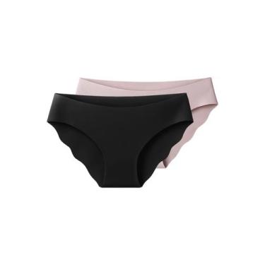 Imagem de Kit com 2 Calcinhas Biquíni Liz 50257 Colorido, Rosa, M