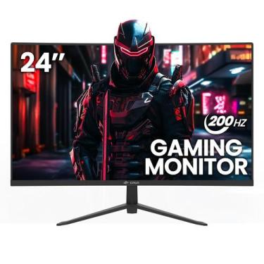 Imagem de Monitor CRUA de 24 polegadas, 200 Hz/180 Hz, LED curvo FHD 1080P