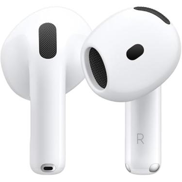 Imagem de Kit 2 Fones Air Pods (4 Geração) Fones Com Estojo De Recarga (USB-C) Branco