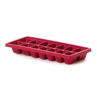 Imagem de Forma De Gelo Flexível Plasvale Vermelho