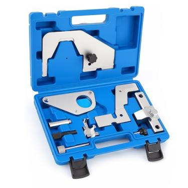 Imagem de WAYCOJOY Kit de ferramentas de bloqueio de sincronismo de eixo de comando, compatível com Jaguar Land Rover Evoque Ford 2.0 2.3T SCTi Ecoboost Ti-VCT Mondeo Focus, substitui 303-1594 303-1504 303-1565