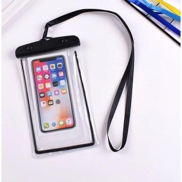 Imagem de Bolsa Capinha Prova Dágua Impermeável Universal Para Celular - grupowa