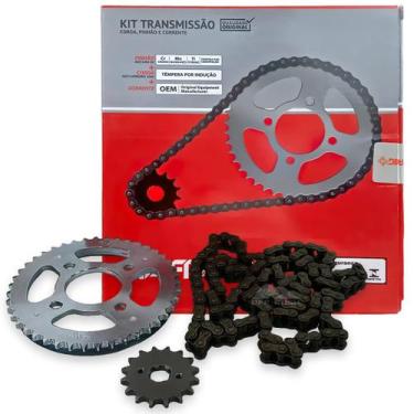 Imagem de Kit Relação Transmissão Honda Cg 125 Titan Today 1995-1999 DIAFRAG - 1