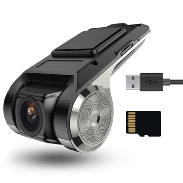 Imagem de Câmera de painel Hikity USB DVR On-Dash Loop Record 1080P HD