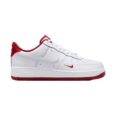 Imagem de Nike Air Force 1 '07 LV8 Ess - Masculino (HM9483-100, Branco/Team Red/White), Branco/Team Red/White, 44
