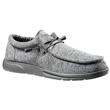 Imagem de REEF Sapato masculino Cushion Coast, leve e respirável, palmilha de espuma viscoelástica, Cinza claro, 41