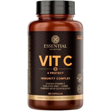 Imagem de Vitamina C - Vit C 4 Protect 180 Cápsulas - Essential Nutrition