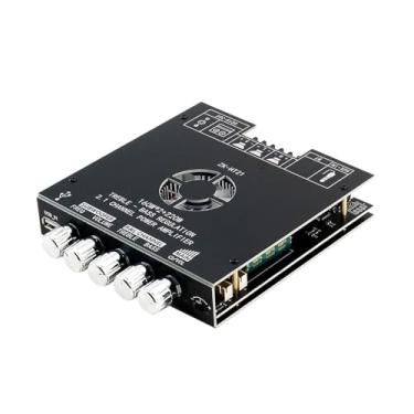 Imagem de MotiveTech Placa amplificadora BT 2.1 canais proteção inteligente para alto-falantes DIY TDA7498E módulo amplificador de potência profissional
