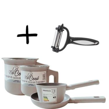 Imagem de Kit 5pç  Mine Panelinhas para Recém Nascido Aluminio Antiaderente