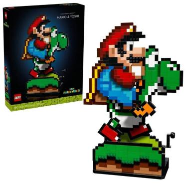 Imagem de Super Mario Mario E Yoshi Lego 71438