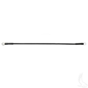 Imagem de Red Hawk BAT-1014 Cabo de bateria 45,72 cm 6G Preto, terminais de anel de 5/16" Carrinhos de golfe