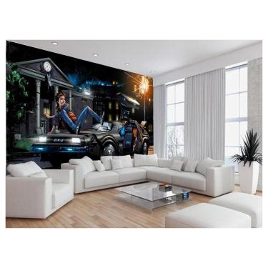 Imagem de Papel De Parede Arte De Volta Ao Futuro Carro 3,5M Tra149