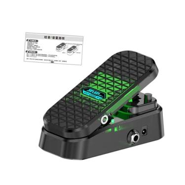 Imagem de Dynwave Pedal de efeito wah para guitarra, profissional, silencioso e antiderrapante, pedais de controle para guitarras elétricas e músicos