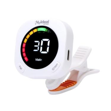 Imagem de MotiveTech Afinador de Guitarra com Clipe, Afinador Rápido E Preciso USB para Baixo E Violoncelo, Branco