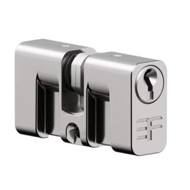 Imagem de Cilindro para Fechadura Pado 735/835 Cromado 062ZCR Retangular 16x29mm