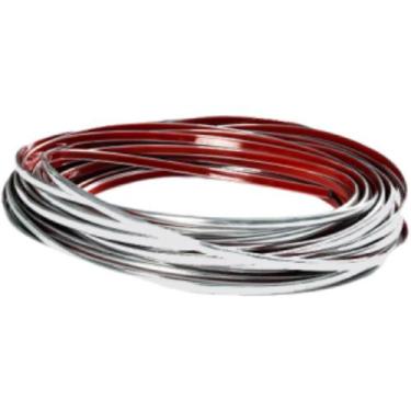 Imagem de Revestimento de Parede Adesivo Fita Decorativa Prata 3M - Contact