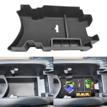 Imagem de Agulier Organizador de console central ABS compatível com Honda Civic 10º 2016-2021 caixa de armazenamento de apoio de braço acessórios internos caixa de apoio de braço de armazenamento embutida