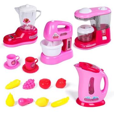 Imagem de Conjunto de brinquedos para utensílios de cozinha FANELEQU Coffee Make