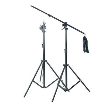 Imagem de Suporte Grua,Tripé Profissional p/ iluminação De Studio em alumínio c/