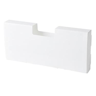 Imagem de Caixa de armazenamento de filme aderente multifuncional dispensador de cozinha organizador de plástico suporte de saco de lixo recipiente de luvas de uso único para armário de gaveta de bancada PP