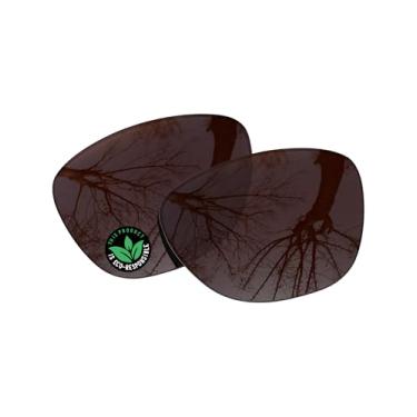 Imagem de Raydi Lentes de reposição de policarbonato para óculos de sol RayBan RW4014 Skyler (Gen 2) 52 mm - marrom âmbar - polarizado