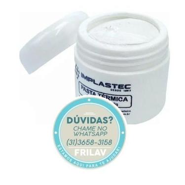 Imagem de Pasta Térmica Implastec 15g - Alta Condutividade Térmica - no-brand
