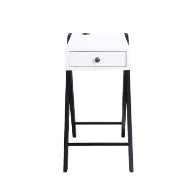 Imagem de Dock USB retangular de 1 gaveta Accent Table Ergode